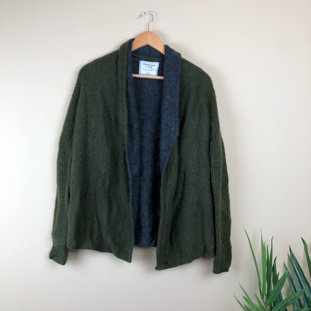 Wool A&F Cardigan